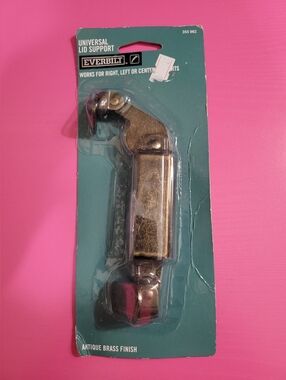 Everbilt Antique Brass Finish Universal Lid Support No. 355 962 (0624)